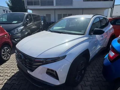 Gebraucht Hyundai Tucson Blackline 150 PS (110 kW) 2023 Weiß SUV