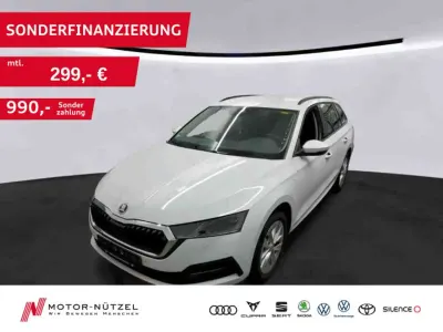 Gebraucht Skoda Octavia Ambition 204 PS (150 kW) 2022 Moonweiß perleffekt Kombi
