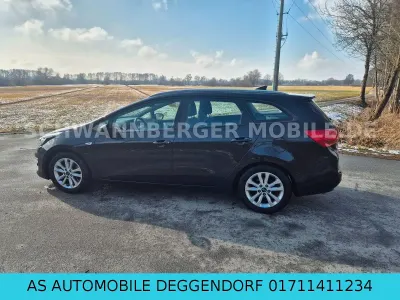 Gebraucht Kia Ceed Sportswagon GT-Line 120 PS (88 kW) 2018 Schwarz Kombi