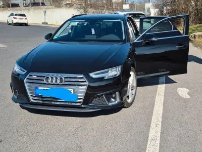 Second-hand Audi A4 S-Line 190 CP (139 kW) 2019 Negru Break