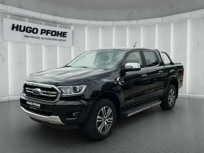 Gebraucht Ford Ranger Limited 212 PS (155 kW) 2022 Obsidian schwarz metallic Pickup