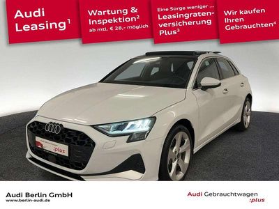Gebraucht Audi A3 Advanced Plus 116 PS (85 kW) 2025 Gletscherweiß metallic Kombi