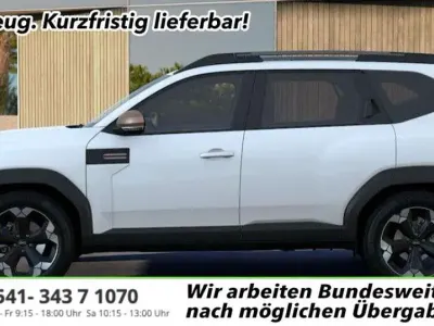 Ny Dacia Bigster Extreme 154 HK (113 kW) 2026 Hvid SUV