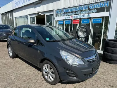 Gebraucht Opel Corsa Active 87 PS (63 kW) 2013 Grau Kleinwagen
