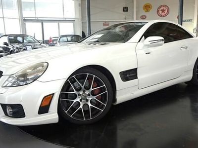 Gebraucht Mercedes SL63 AMG AMG 525 PS (386 kW) 2009 Weiß metallic Cabrio