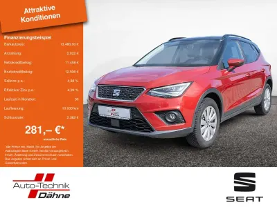 Usata Seat Arona Style 95 CV (69 kW) 2018 Rosso SUV