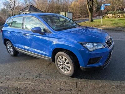 Gebraucht Seat Ateca Reference 116 PS (85 kW) 2019 Blau SUV