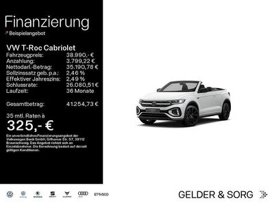 Gebraucht VW T-Roc Cabriolet Beats 150 PS (110 kW) 2024 Pure white Cabrio