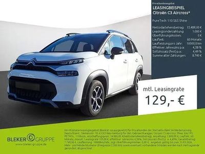 Usata Citroën C3 Aircross Shine 110 CV (80 kW) 2023 Bianco SUV