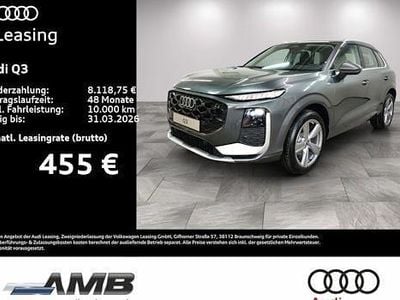 Grau Neu 2025 Audi Q3 S-Line SUV | 49.950 € (Guter Preis)