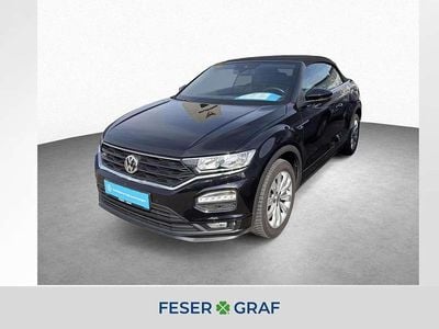 Second-hand VW T-Roc Cabriolet R-line 150 CP (110 kW) 2020 Negru Cabrio