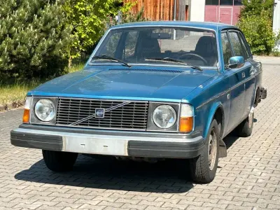 Gebraucht Volvo 244 122 PS (89 kW) 1978 Blau Limousine