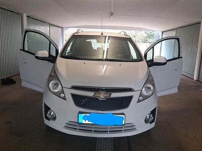 Gebraucht Chevrolet Spark LS 82 PS (60 kW) 2011 Weiß Kleinwagen