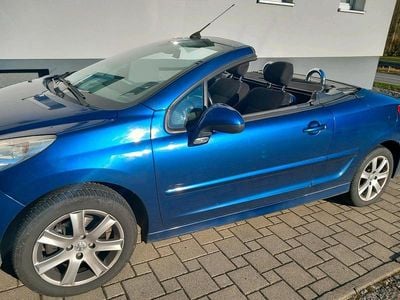 Second-hand Peugeot 207 CC 119 CP (87 kW) 2008 Albastru Cabrio