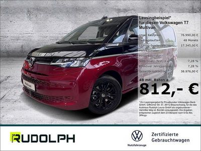 Second-hand VW Multivan Life 150 CP (110 kW) 2025 Negru Monovolum