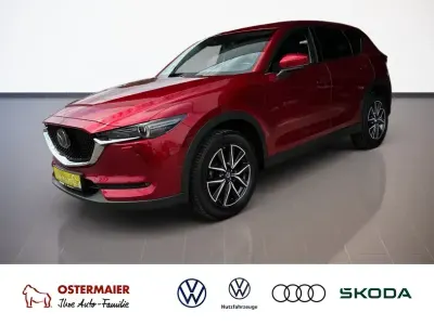 Gebraucht Mazda CX-5 Sports-Line 175 PS (128 kW) 2017 Magmarot SUV