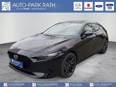 Neu Mazda 3 Exclusive-Line 186 PS (136 kW) 2026 Jet black (schwarz) Limousine