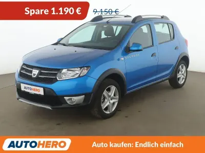 Używany Dacia Sandero Prestige 90 KM (66 kW) 2015 Niebieski Hatchback