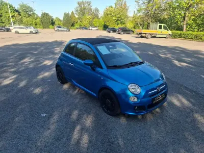 Begagnad Fiat 500C S 105 HK (77 kW) 2015 Blå Cab