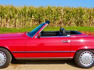 Brugt Mercedes 560 230 HK (169 kW) 1987 Rød Cabriolet