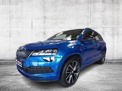 gebraucht Skoda Karoq 2.0l TSI 190 Sportline 4x4 DSG *DAB*LED*Klima*Navi*