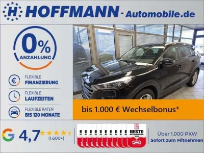 Gebraucht Hyundai Tucson 177 PS (130 kW) 2018 Schwarzmet. (metallic) SUV