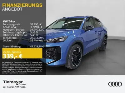 Neu VW T-Roc R-line 150 PS (110 kW) 2026 Schwarz SUV