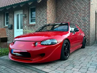 Gebraucht Honda CR-X 1994 Rot Cabrio