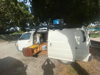 Gebraucht Toyota HiAce 101 PS (74 kW) 1999 Weiß Van / Kleinbus