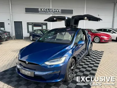 Gebraucht Tesla Model X Plaid 759 kW (1033 PS) 2023 Blau SUV