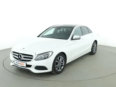 Gebraucht Mercedes C200 Avantgarde 136 PS (100 kW) 2018 Weiß Limousine