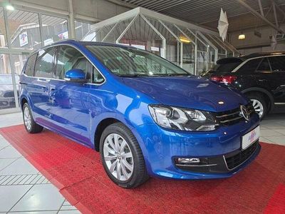 Gebraucht VW Sharan Highline 184 PS (135 kW) 2018 Blau Van / Kleinbus