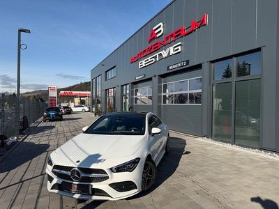 Gebraucht Mercedes CLA200 AMG line 163 PS (119 kW) 2019 Weiß Limousine