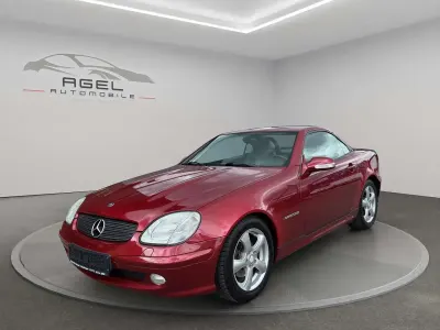 Gebraucht Mercedes SLK230 197 PS (144 kW) 2001 Wein rot Cabrio