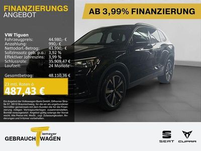 Gebraucht VW Tiguan Elegance 204 PS (150 kW) 2025 Schwarz SUV