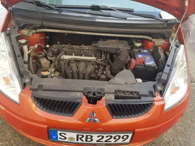 Gebraucht Mitsubishi Colt 109 PS (80 kW) 2008 Orange Kleinwagen