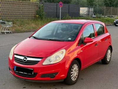 Gebraucht Opel Corsa Edition 80 PS (58 kW) 2009 Rot Kleinwagen