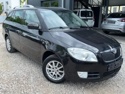 Brugt Skoda Fabia Style 80 HK (58 kW) 2009 Sort Stationcar
