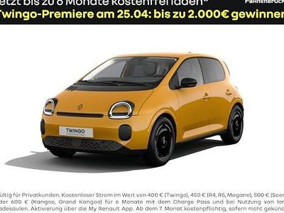 Neu Renault Twingo Evolution 60 kW (82 PS) 2026 Gelb Kleinwagen