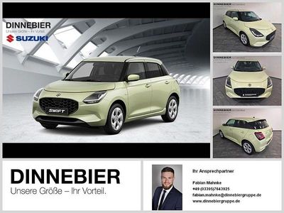 Neu Suzuki Swift Comfort 83 PS (61 kW) 2025 Coll yellow metallic Kleinwagen