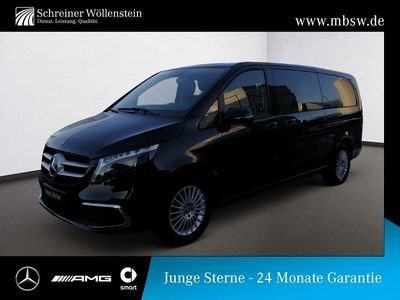 Obsidianschwarz Gebraucht 2024 Mercedes V300 Avantgarde Edition Van / Kleinbus | 58.890 €