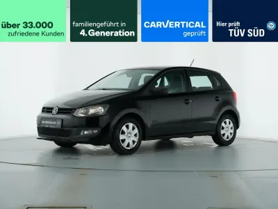 Gebraucht VW Polo Trendline 60 PS (44 kW) 2012 Schwarz Kleinwagen