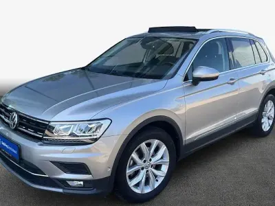Gebraucht VW Tiguan Highline 150 PS (110 kW) 2018 Silber SUV