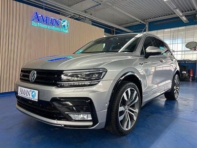 Grau Gebraucht 2017 VW Tiguan Highline SUV | 24.000 € (Fairer Preis)