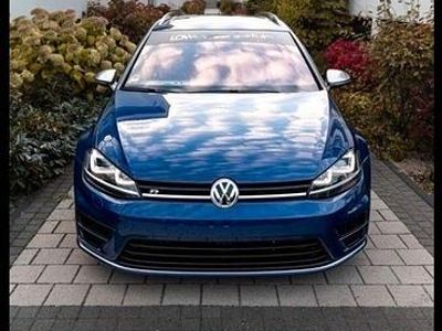Second-hand VW Golf VII R 300 CP (220 kW) 2015 Albastru Break