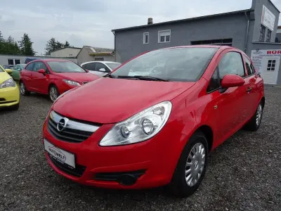 Gebraucht Opel Corsa Selection 60 PS (44 kW) 2009 Rot Kleinwagen