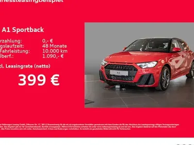 Neu Audi A1 Sportback S-Line 116 PS (85 kW) 2026 Rot Kleinwagen