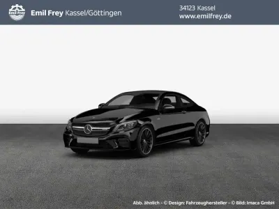 Gebraucht Mercedes C43 AMG AMG 390 PS (286 kW) 2022 Obsidianschwarz metallic Coupé