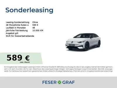 Neu VW ID.7 Pro 210 kW (286 PS) 2026 Gletscherweiß metallic / sc... Limousine