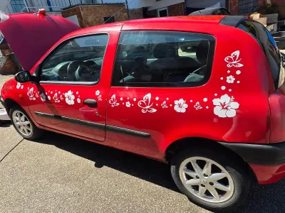 Gebraucht Renault Clio 56 PS (41 kW) 1999 Rot Kleinwagen
